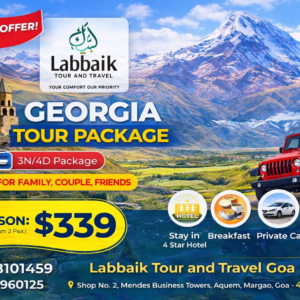 Georgia - 3 Night - 4 Days, Valid Until 31st October 2026.