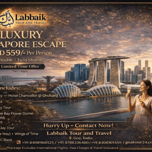 LUXURY SINGAPORE ESCAPE - 4 Night / 5 Days (Double / Twin Sharing)